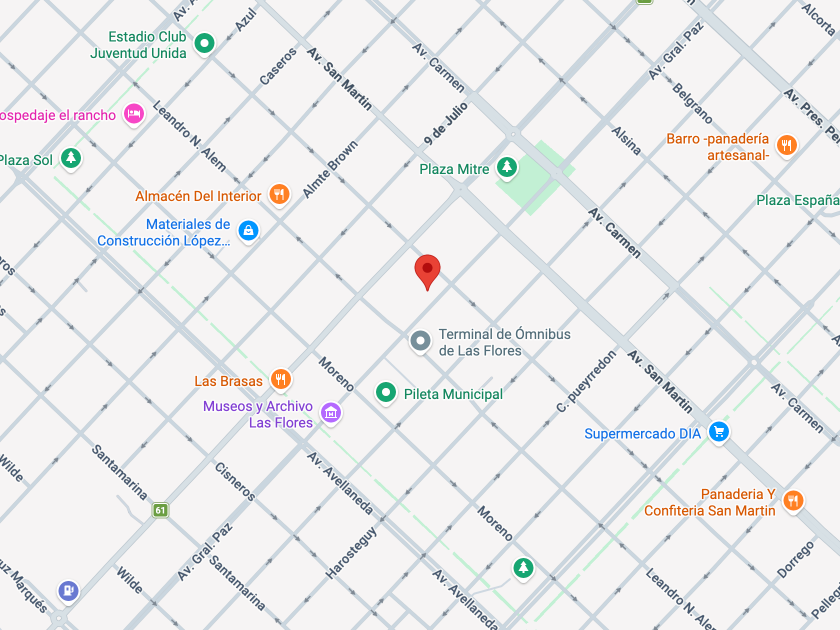 Mapa de tu ubicación - Massaro Propiedades